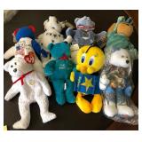 J1 - LOT OF ASSORTED PLUSH BEARS (D207)