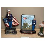 J1 - PATRIOTIC MILITARY FIGURINE COLLECTION (H56)