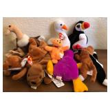 J1 - COLLECTIBLE BEANIE BABY LOT (D316)