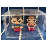 J1 - SET OF TWO SUPERHERO FIGURINES (K80)