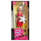 J1 - COCA-COLA PARTY BARBIE DOLL (D3)