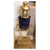 J1 - BRASS LANTERN WITH STAND SET (D234)