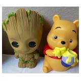 J1 - GROOT AND POOH FIGURES (H130)