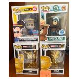 J1 - LOT OF FOUR FUNKO POPS (L45)