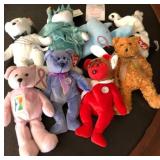 J1 - LOT OF ASSORTED PLUSH BEARS (D211)