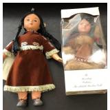 J1 - COLLECTIBLE PORCELAIN DOLL PAIR (D29)