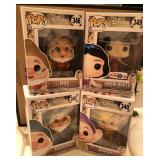 J1 - LOT FOUR DISNEY FUNKO POPS (H9)
