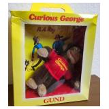 J1 - CURIOUS GEORGE BOOK TOY SET (D274)