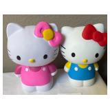 J1 - SET OF TWO HELLO KITTY FIGURINES (H109)