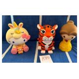 J1 - LOT OF THREE CHARACTER FIGURINES (K85)