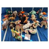 J1 - ASSORTED PLUSH TOY ANIMALS LOT (K127)