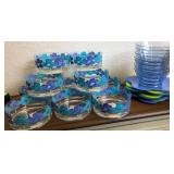 J1 - PLASTIC DISHWARE ASSORTED SET LOT (D310)