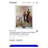 545 - DALI COLOR LITHOGRAPH W/ COA (S18)