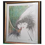 513 - HISASHI OTSUKA ART FRAMED 25X30" (P19)