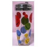 513 - VINTAGE SMILEY FACE COCKTAIL SHAKER (T239)