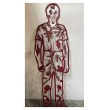 513 - RHONDA ROLAND SHEARER HUMAN FIGURE WALL ART