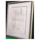 513 - DALI PRINT FRAMED 21X27" (P23)