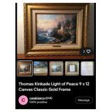 S2 - FRAMED LIGHTHOUSE COASTAL ART 12X8' (M49)