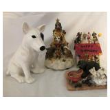 S2 - MUSICAL & OTHER DOG FIGURINES (L159)