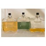 S2 - VINTAGE GLASS PERFUME BOTTLES (L224)