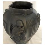 S2 - ART DECO-STYLE DECORATIVE VASE 9.5'T (L129)