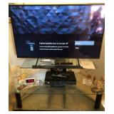S2 - SONY TV WITH REMOTE, DVD PLAYER, MOVIES (L153