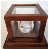 J2 - MULTI-SIGNED BASEBALL WITH DISPLAY BOX (F197)