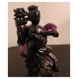 J2 - EAST ASIAN DEITY FIGURINE 7"T (F21)