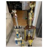 J2 - FIVE ACHIEVEMENT TROPHIES (L191)