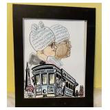 J2 - FRAMED ART 18X15" (L184)
