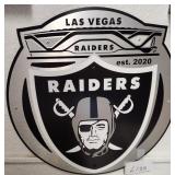 J2 - LAS VEGAS RAIDERS PLAQUE 14"DIA (L135)