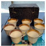 J2 - MIKASA BONE CHINA TEA CUPS (F104)