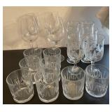 J2 - MIXED LOT OF GLASSWARE (F93)