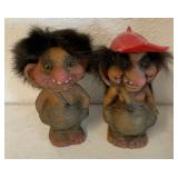 J2 - PAIR OF NYFORM NORWEGIAN TROLL FIGURIINES