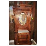 J2 - VICTORIAN-STYLE HALL TREE (F189)