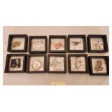 J2 - COLLECTIBLE PINS IN FRAMES (F148)