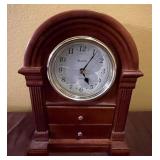 J2 - BULOVA CLOCK/ TRINKET BOX (F172)