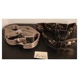 J2 - LOT OF TWO FASHION BELTS (F145)