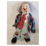 J2 - VINTAGE HOBO CLOWN DOLL (F220)
