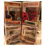 J1 - LOT OF FOUR FUNKO POPS (B165)