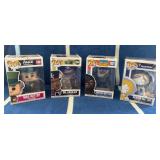 J1 - LOT OF FOUR FUNKO POPS (K19)