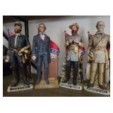 J1 - VINTAGE CONFEDERATE LEADER PORCELAIN FIGURINE