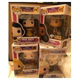 J1 - LOT DISNEY PRINCESS POP FIGURES (B75)