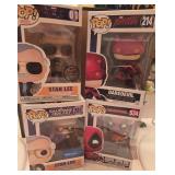 J1 - LOT OF FOUR MARVEL FUNKO POPS (A43)
