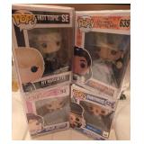 J1 - LOT OF FOUR FUNKO POPS (ASS)
