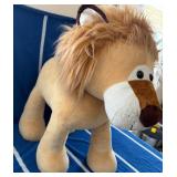 J1 - PLUSH LION TOY WITH MANE (K41)