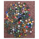 J1 - LARGE LOT VINTAGE MARBLES ASSORTED (A523)