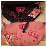 J1 - LOT OF HELLO KITTY POUCHES (A49)