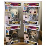 J1 - LOT OF FOUR POP FIGURES (B249)