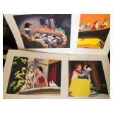 J1 - SNOW WHITE SEVEN DWARFS PRINTS (A325)